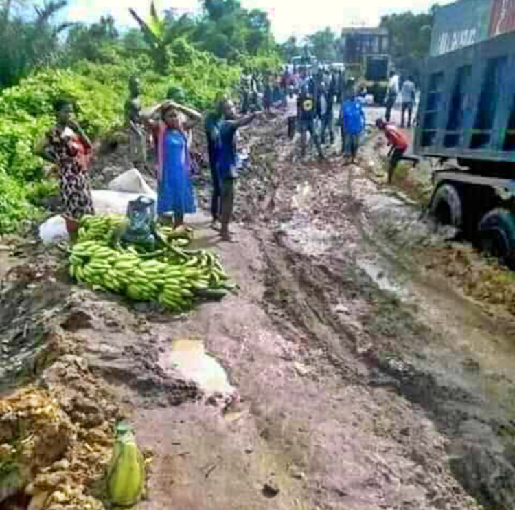 PHOTOS: Dear Gov. Wike, Is This The State of Roads in Etche?