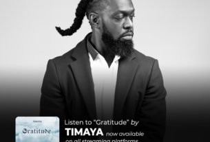 Timaya's 7th Studio Album, "gratitude" is out Now! LISTEN
