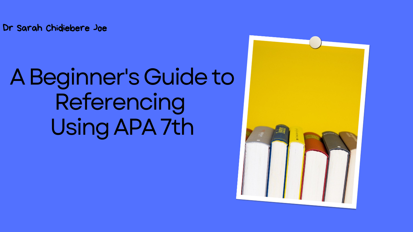 APA 7th edition reference guide