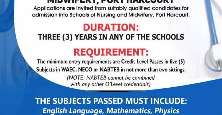 Rivers State Ministry of Health Begins Sale of Forms For Schools of Nursing, Midwifery