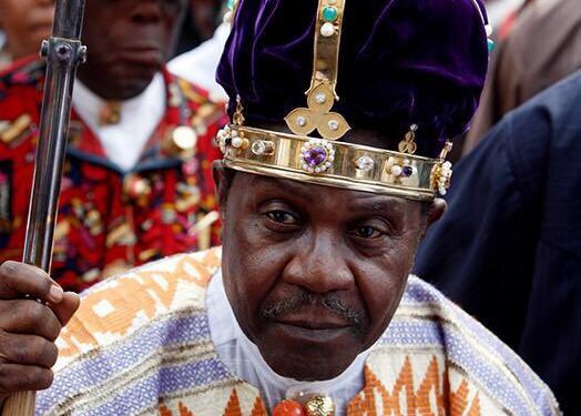 His Majesty, King Prof. T.J.T Princewill, Amachree the XI and Amanyanabo of the Kalabari Kingdom