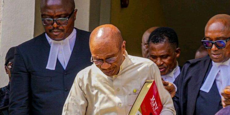 Breaking: EFCC Arrests Godwin Emefiele