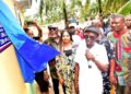 HON.VINCENT JOB, COMMISSIONS MOTOR PARK, POLICE STATION, CORPERS LODGE, PROMISES MORE DEVELOPMENTAL PROJECTS.