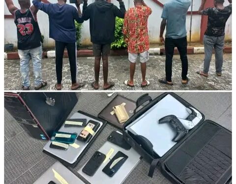 EFCC Arrests Six Suspected Internet Fraudsters in Uyo
