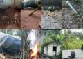 NIGERIAN ARMY TROOPS CAPTURE ARTILLERY PROJECTILE LAUNCHERS FROM IPOB/ESN CAMP IN ANAMBRA