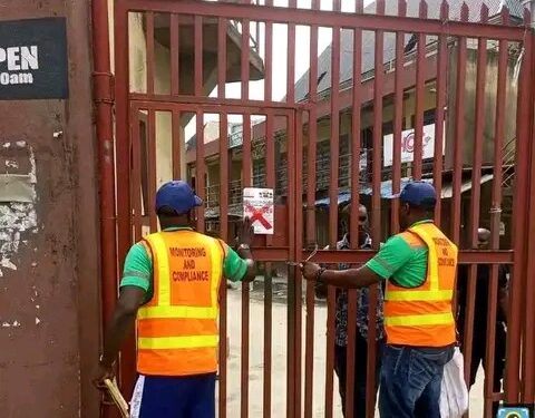 Breaking: LASG Seals Alaba International Market