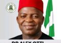 GOVERNOR OTTI SET TO COMMISSION THREE ROADS IN ABA