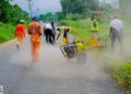 Asalga Council Chair Commences Rehabilitation Works on Abalama-Buguma Road