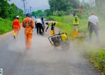 Asalga Council Chair Commences Rehabilitation Works on Abalama-Buguma Road