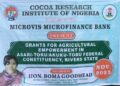 ASARI-TORU/AKUKU-TORU FED. CONSTITUENTS LAUDS HON. BOMA OVER RAIN OF CASH ALERTS