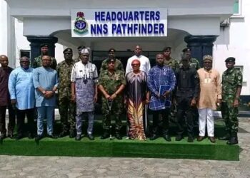 RIVERS STATE APC CHAIRMAN VISITS THE NIGERIAN NAVY, RIVERS STATE COMMAND