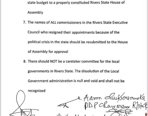Peace Accord: The Signature of Gov. Fubara Was Forged – Media Aide to Edison Ehie