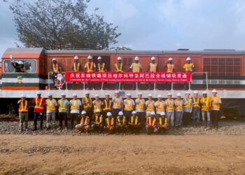 Eastern Narrow Gauge: Laying of Tracks on Port Harcourt – Aba Section Completed – CCEC