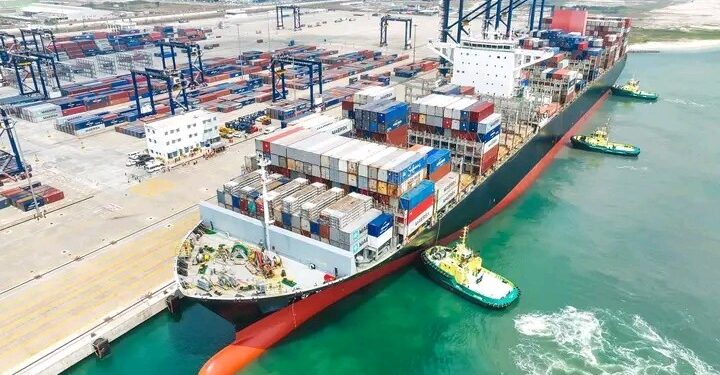 Lekki Port Berths Largest Container Vessel to Visit Nigeria