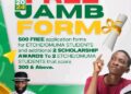 Rivers Federal Lawmaker Set to Give Out 500 Free Jamb Forms, Scholarship to Constituents