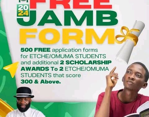 Rivers Federal Lawmaker Set to Give Out 500 Free Jamb Forms, Scholarship to Constituents