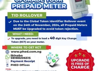 Why You Must Upgrade Your Prepaid Meter Now – PHED