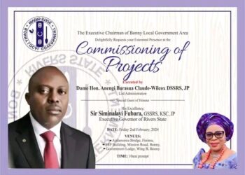 Gov. Fubara to Commission Three Projects in Bonny Today