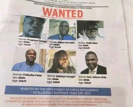 Angbashim: Police Declares Edison Ehie, Five Others Wanted