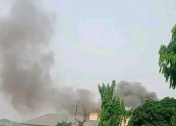 Breaking: Fire Guts NTA Complex in Port Harcourt