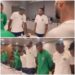 AFCON: Super Eagles Observe One Minute Silence For Dead Supporters, Vow to Lift Trophy to Honor Them
