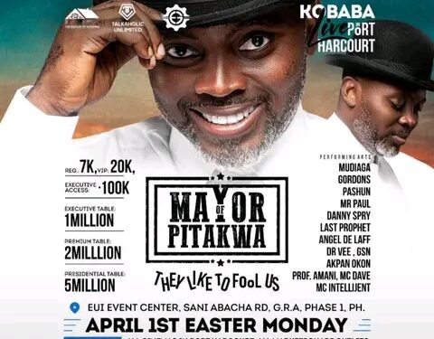 MAYOR OF PITAKWA: KOBaba is the First and Only Comedian to Use EUI for an Event – Mudiaga