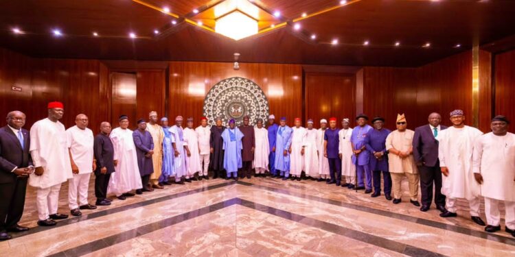 PRESIDENT TINUBU TO 36 STATE GOVERNORS: THERE MUST BE ZERO TOLERANCE FOR INCOMPETENCE; SUPPORT LOCAL FARMERS TO BOOST FOOD PRODUCTION AND REMOVE RENT SEEKERS