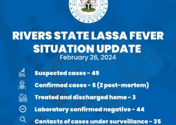 LassaFever situation update in Rivers State – (26/02/24)