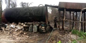 Again, Army Discovers illegal Oil Refining Site in Rivers