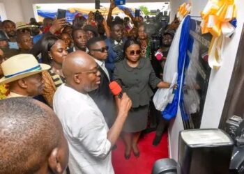 FUBARA RESTATES SUPPORT TO TINUBU, COMMISSIONS NDONI PHC, TAKES SWIPE AT LG CHAIRMEN