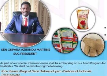 UNIPORT SUG to Distribute Food Stuff to Students