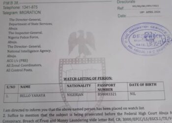 FEDERAL GOVERNMENT DECLARES YAHAYA BELLO WANTED