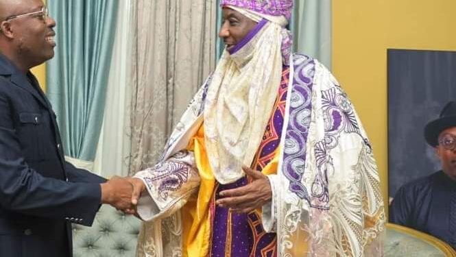 GOV FUBARA CONGRATULATES MUHAMMAD SANUSI II ON REINSTATEMENT AS 14TH KANO EMIR