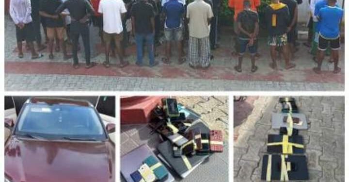 EFCC Arrests 40 Suspected Internet Fraudsters in Akwa Ibom