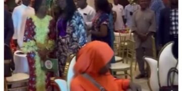Aisha Yesufu Rejects New Anthem, Refuses to Stand During Recitation