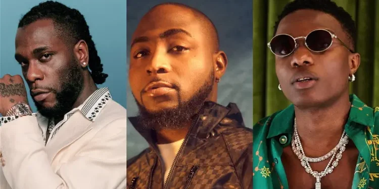 Wizkid/Davido/Burna Boy: Analysis Reveals Biggest Artiste