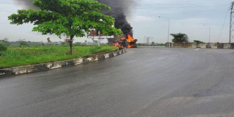 Tanker Explosion at Obiri Ikwerre