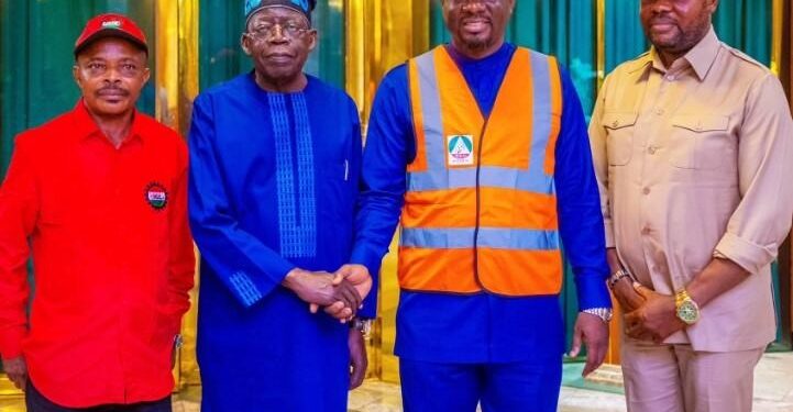 Breaking: Tinubu, Organized Labour in Closed-Door Meeting