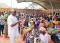 OGU/BOLO CARETAKER CHAIRMAN DISTRIBUTES FOOD AND CASH TO THE POOR