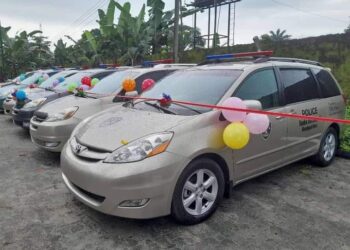 Khana CTC Chairman Presents Vehicles to Security Agencies