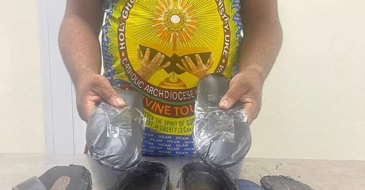 Spain-bound Cocaine Consignment Recovered From Businessman’s Sandals at MMIA