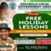BIPI APPROVES FREE HOLIDAY LESSON FOR OGU/BOLO STUDENTS