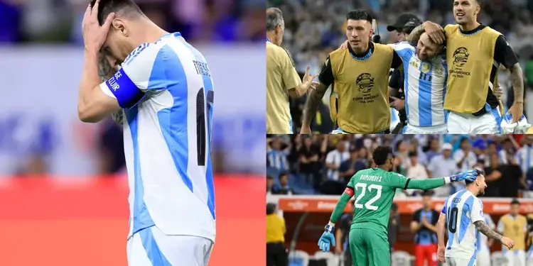 Messi Misses Spot Kick in Argentina Copa America Quarter Final Tie
