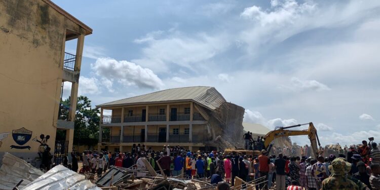 JOS – Rescue Efforts Still On Cor Trapped Kids, Persons Affected by Collapsed Building