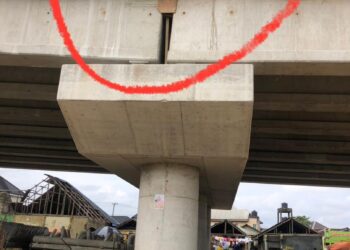 Rumuosi Residents Raise Alarm Over Structural Defect of Rumuosi Flyover