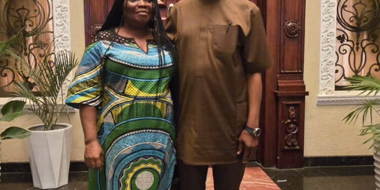 Rivers Crisis: Beatrice Itubo Visits Wike in Abuja