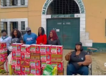 WOMEN UNITE FOR SIM Donate Food Items To PH Correctional Center