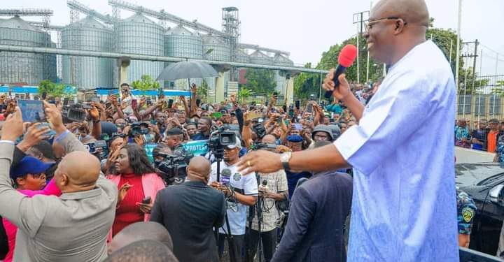 NATIONWIDE PROTEST: LIFE’LL BE BETTER AFTER THIS PHASE OF HARDSHIP – GOV FUBARA