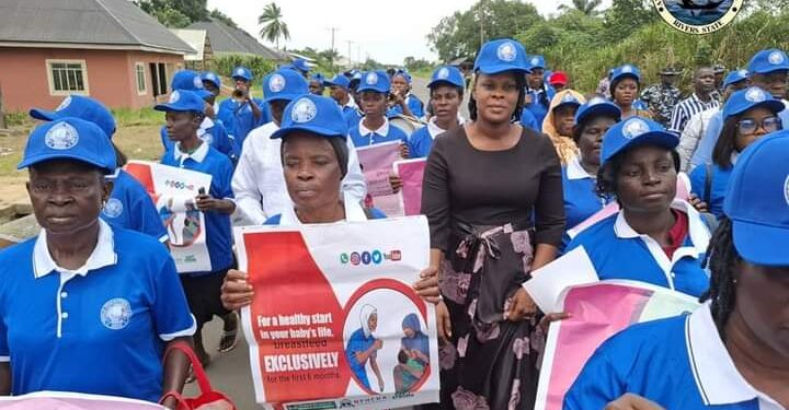 FIRST LADY OF ANDONI EMPOWERS BREASTFEEDING MOTHERS, COMMIT TO BETTER CHILD CARE