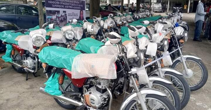 RSG Distributes Motorcycles For Monitoring of Cases of Tuberculosis
